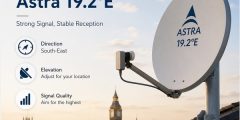 The Correct Way to Align a Satellite Dish to Astra 19.2°E in Britain for a Strong and Stable Signal