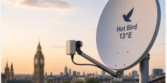 How to Set Up a Satellite Dish for Hot Bird 13°E in the UK: Direction, Elevation and LNB Guide