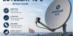 Step-by-Step Guide to Aligning a Satellite Dish to Eutelsat 10°E in Britain
