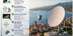 The Correct Way to Align a Satellite Dish to Arabsat 26°E in Southern Europe